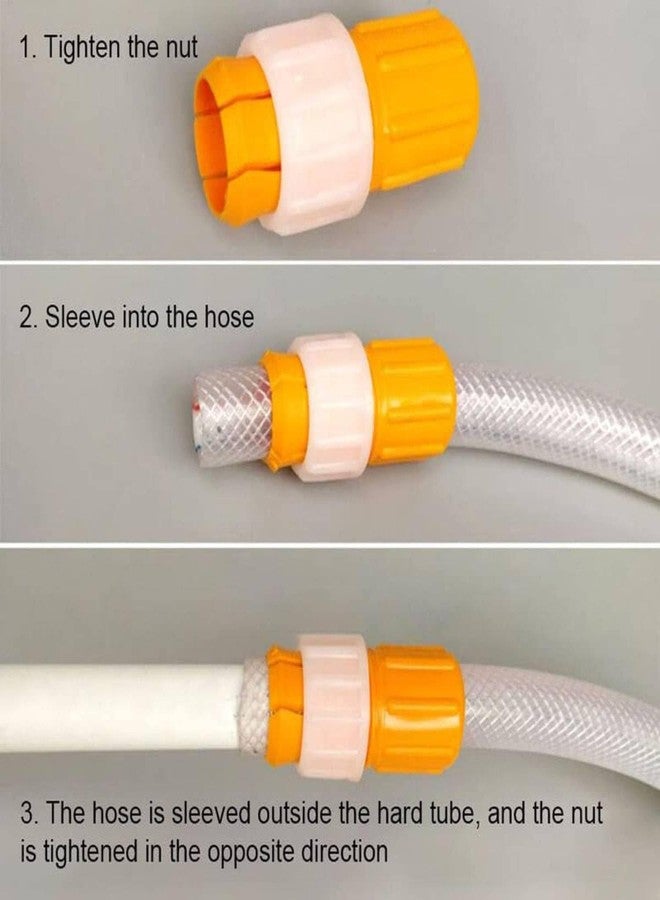 Hidak Coupling Mesh Water Pipe Fitting Hose Connection | Hard Pipe Universal Quick Water Nozzle Connector | Quick Tap Connector. (10) - Image 5